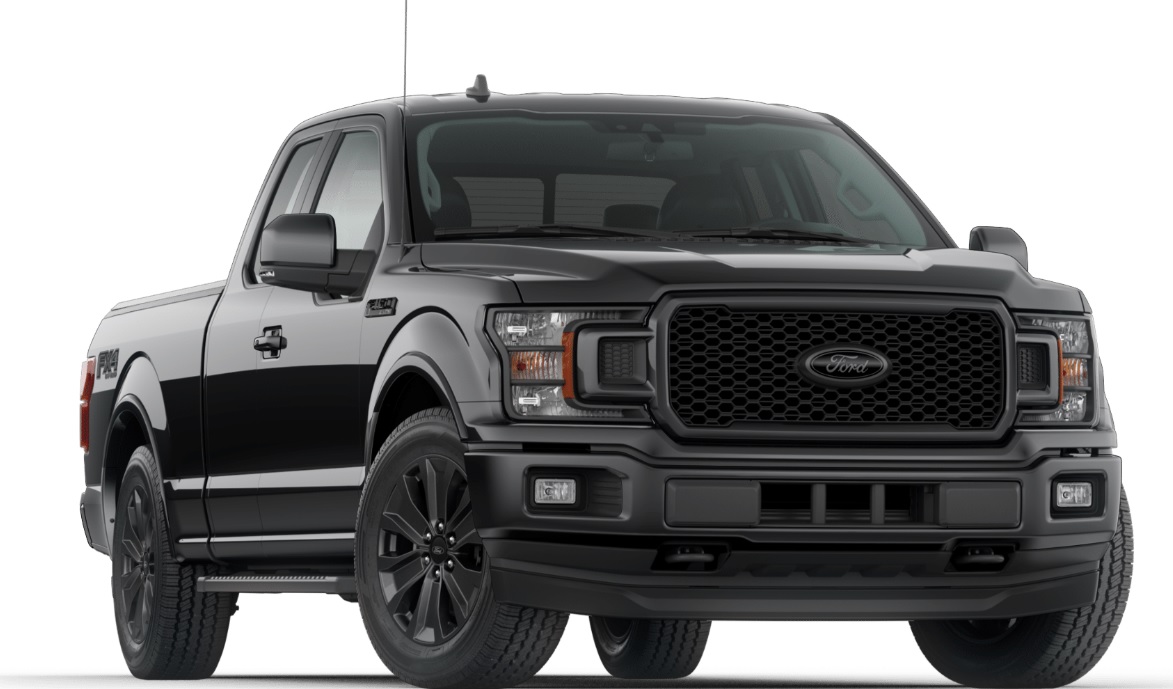 White Ford Super Duty pickup truck, front view, showcasing robust design and durability.