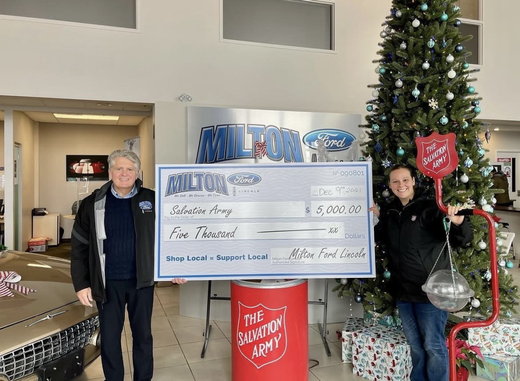 2021 Salvation Army Donation