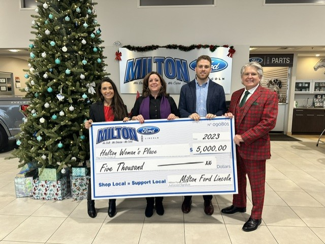 2023 Halton Women's Place Donation