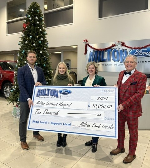 2024 Milton District Hospital Donation