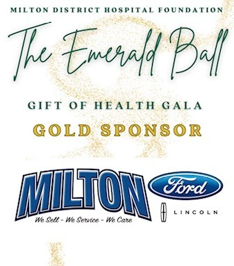 2025 Gold Sponsors for the Emerald Ball in support of the Milton District Hospital Foundation
